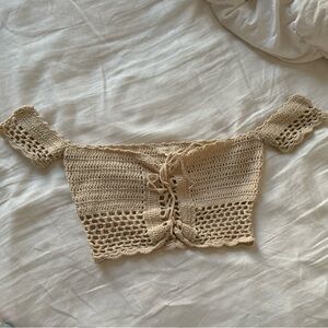 Debut Crochet Crop Top